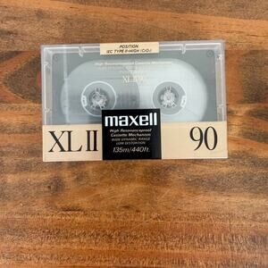 Maxell LX II 90 Cassette 135m/440ft Sealed